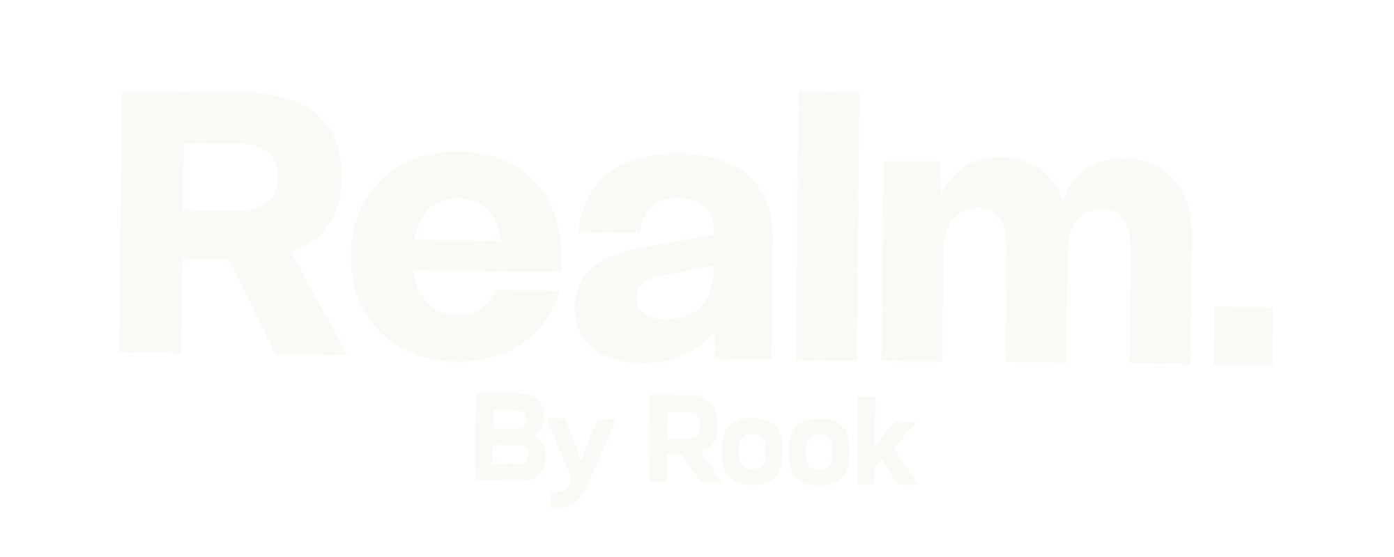 Realm Logo White
